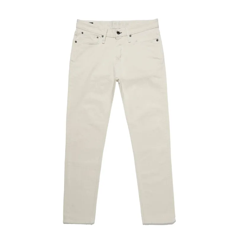 【DENHAM】TAPER NES Slim Tapered White Jeans / 米白丹寧 一洗 修身上寬下窄牛仔褲 sold by Blue Beach Denim