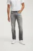 【DENHAM】Ridge GW Slim Straight Jeans / 淺灰刷色 微彈性 修身直筒牛仔褲 sold by Blue Beach Denim