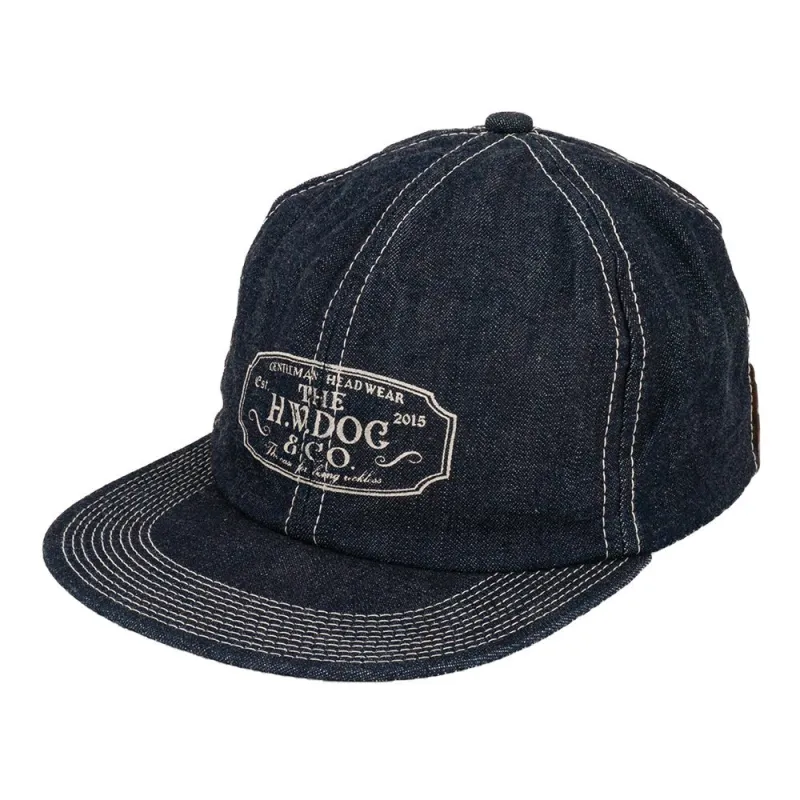 【H.W.Dog&Co.】D-00004D Trucker Cap-D／卡車司機帽 70s丹寧布 sold by Blue Beach Denim
