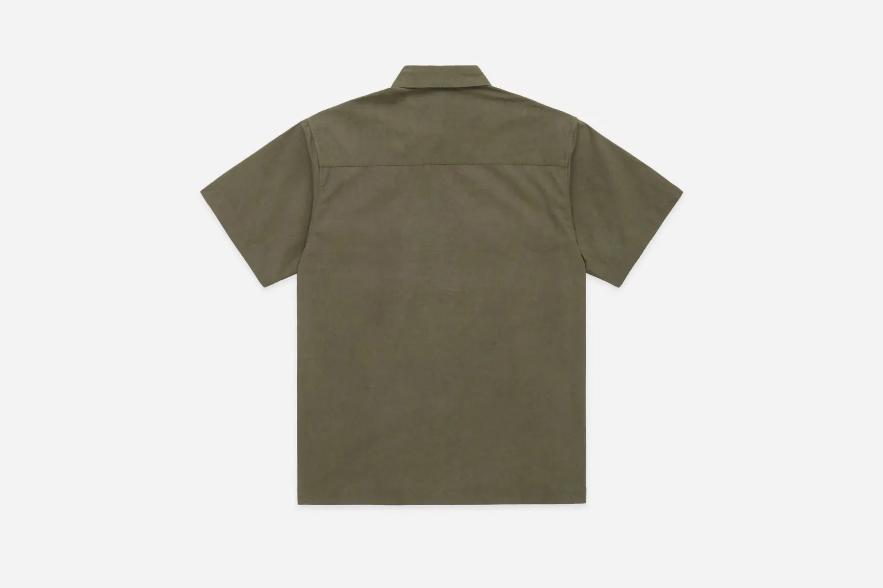 【3sixteen】Garage Shirt Moss Green / 高支數薄棉布 作業員襯衫 sold by Blue Beach Denim product image thumbnail 4