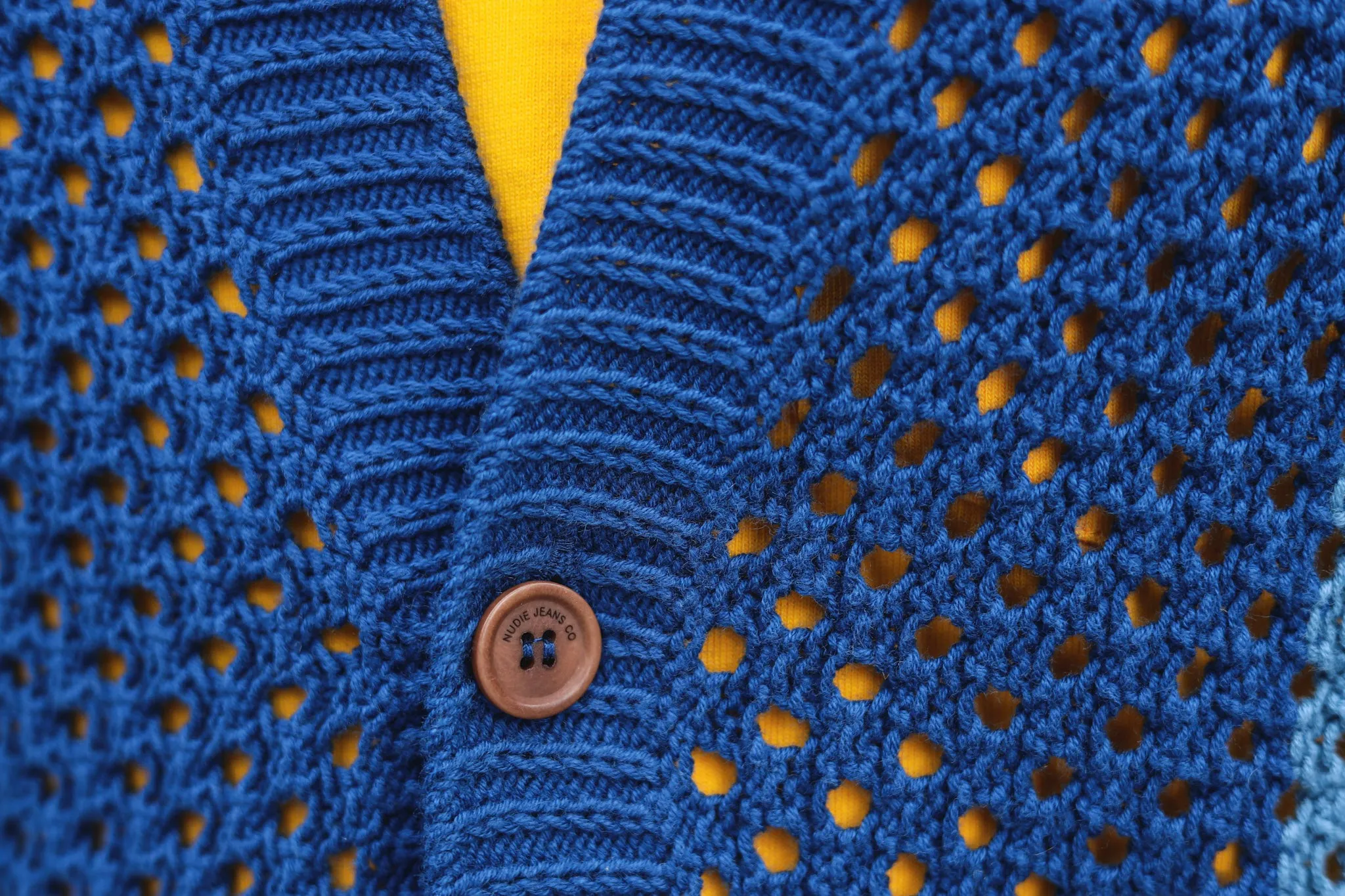 【Nudie Jeans】Fabbe Crochet 原創勾針編織洞洞襯衫 sold by Blue Beach Denim product image thumbnail 4