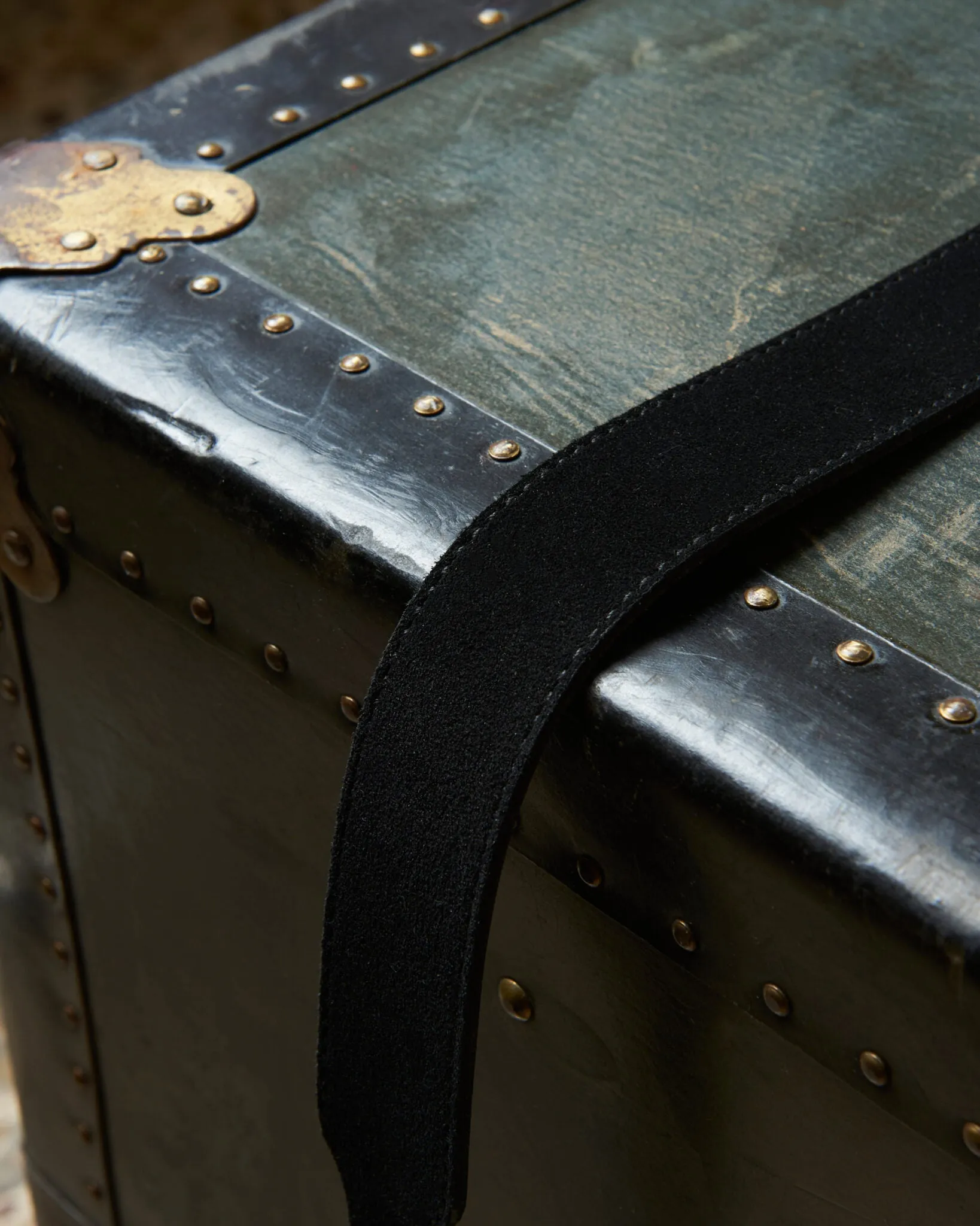 【Fortela】DENVER BELT BLACK 丹佛黑色麂皮西部皮帶 sold by Blue Beach Denim product image thumbnail 4