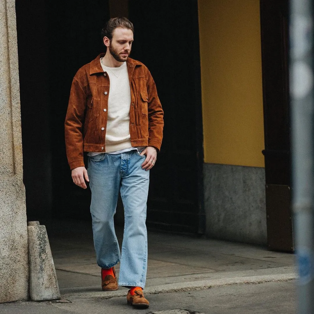 【Fortela】John 965 D200 Selvedge Jeans / 義式極淺藍復古水洗 50's大E復刻 修身直筒褲 赤耳布邊 sold by Blue Beach Denim product image thumbnail 2