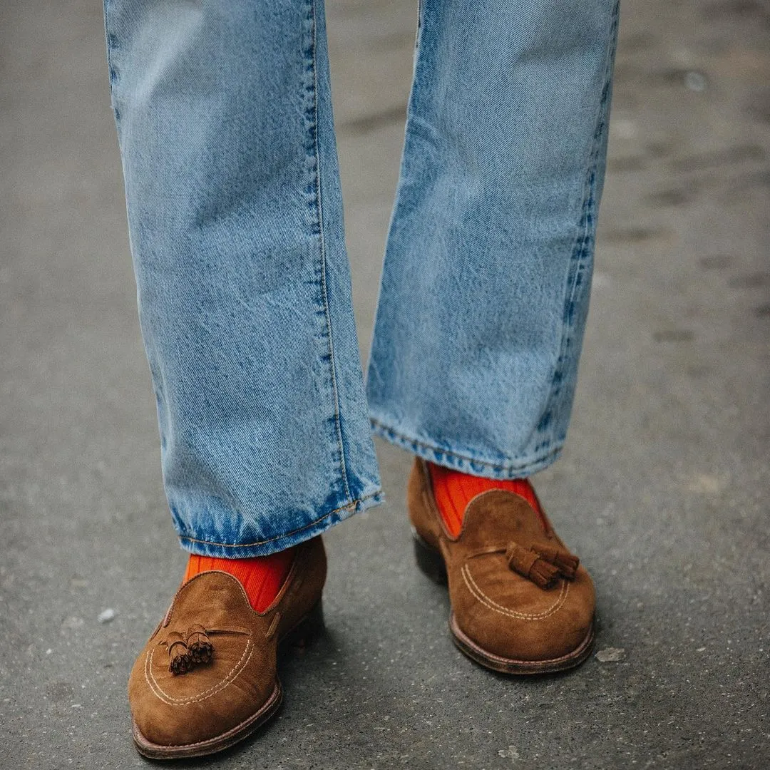 【Fortela】John 965 D200 Selvedge Jeans / 義式極淺藍復古水洗 50's大E復刻 修身直筒褲 赤耳布邊 sold by Blue Beach Denim product image thumbnail 3