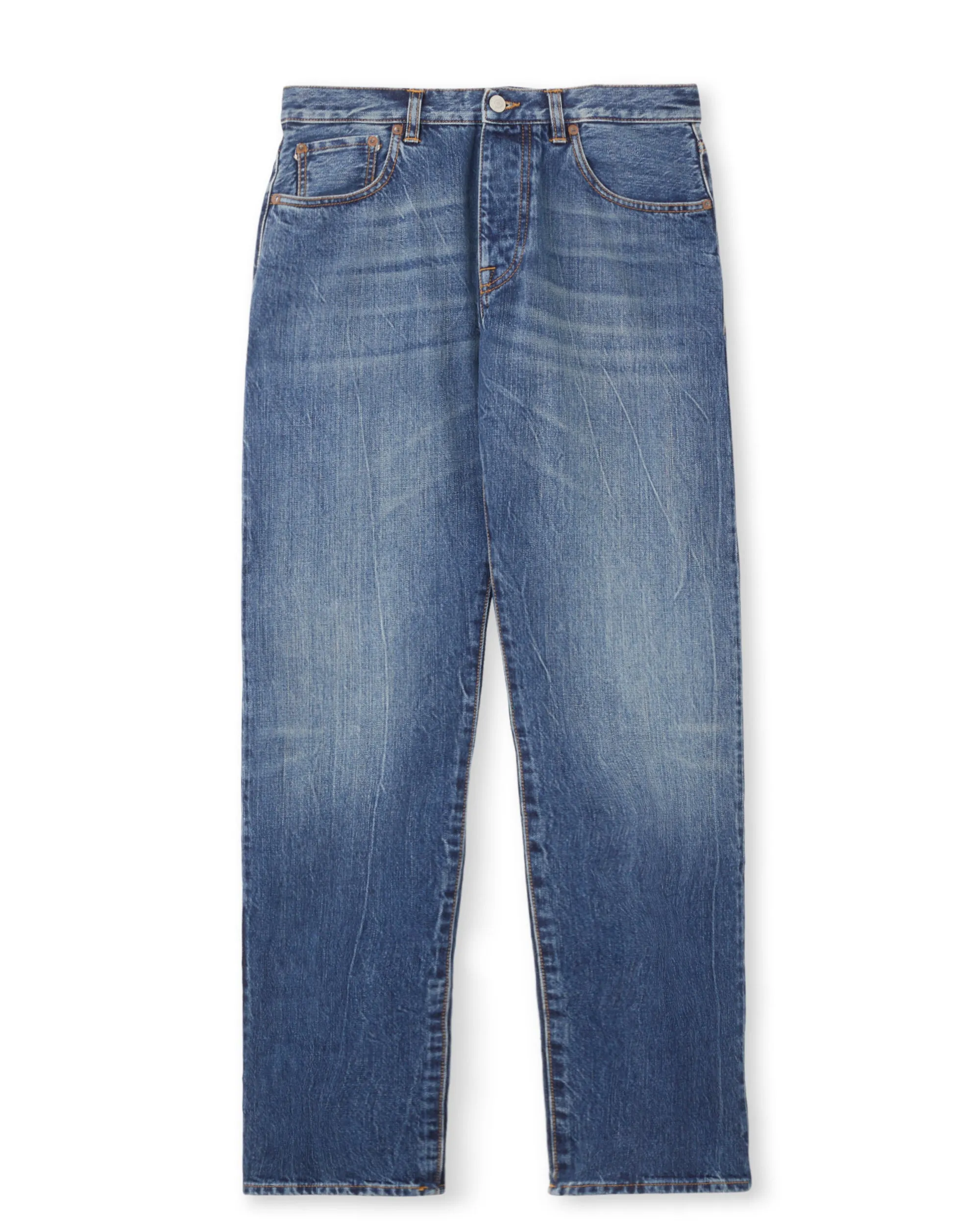 【Fortela】John 965 D450 Selvedge Denim / 義式復古水洗 50's大E復刻 直筒褲 赤耳布邊 sold by Blue Beach Denim