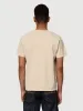 【Nudie Jeans】Roy Sound Habits Cream 黑膠圖樣有機棉短T奶油色 sold by Blue Beach Denim