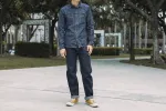 【ONI DENIM】525-NI 16.5oz Natural Indigo Rope Dyeing Denim Classic Straight / 天然靛藍 繩染 異番手紗線特製 修身直筒 sold by Blue Beach Denim