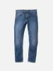 【Nudie Jeans】Lean Dean Blue Mud／13.12oz／合身上寬下窄 sold by Blue Beach Denim