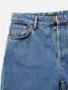 【Nudie Jeans】Breezy Britt Simply Blue / 女版高腰寬錐形褲 sold by Blue Beach Denim