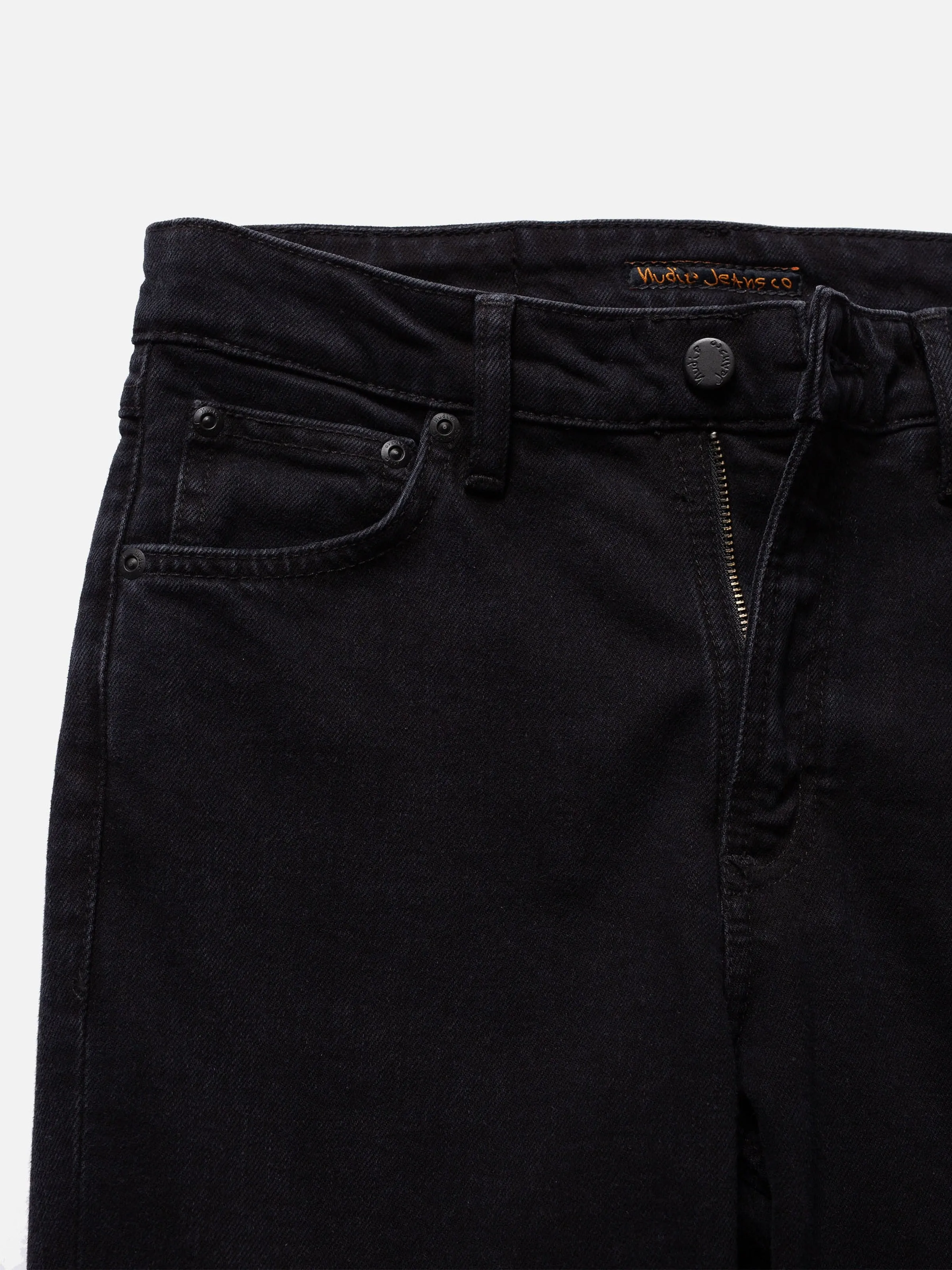 【Nudie Jeans】Mellow Mae So Black / 女版中腰修身直筒 sold by Blue Beach Denim product image thumbnail 3