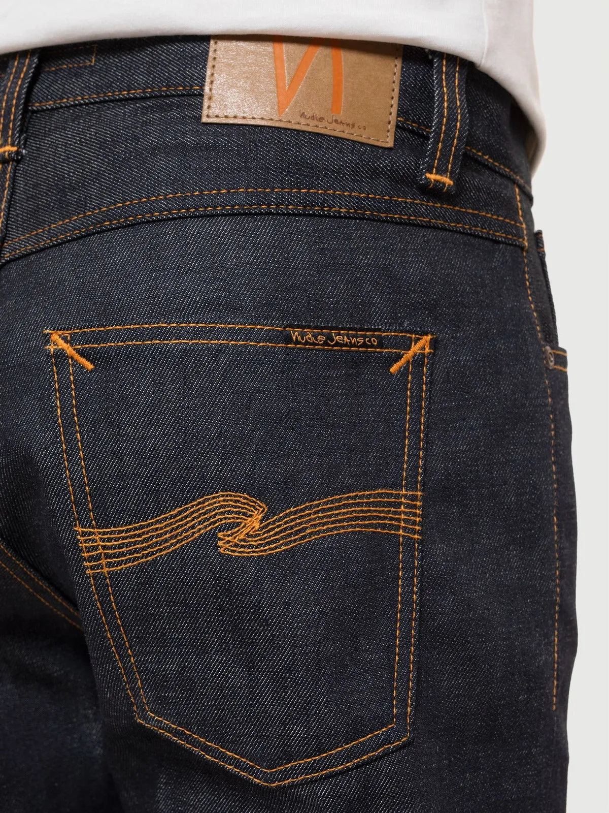【Nudie Jeans】Steady Eddie II Dry Deluxe II 13.5oz 高腰修身錐形原色牛仔褲 sold by Blue Beach Denim product image thumbnail 4