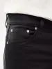 【Nudie Jeans】Steady Eddie II Dry Everblack 11.2oz 高腰修身錐形不褪黑牛仔褲 sold by Blue Beach Denim
