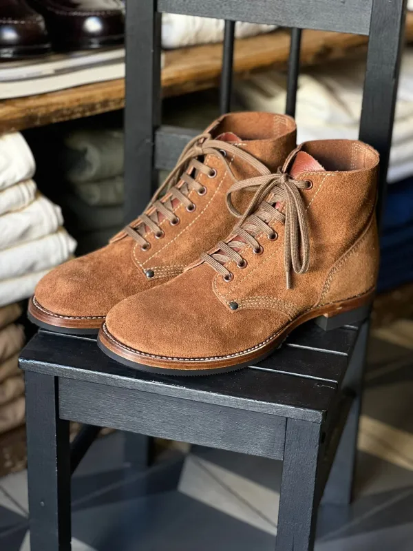 【Fortela】TARAWA BOOTS 義大利麂皮復古海軍野戰靴 sold by Blue Beach Denim