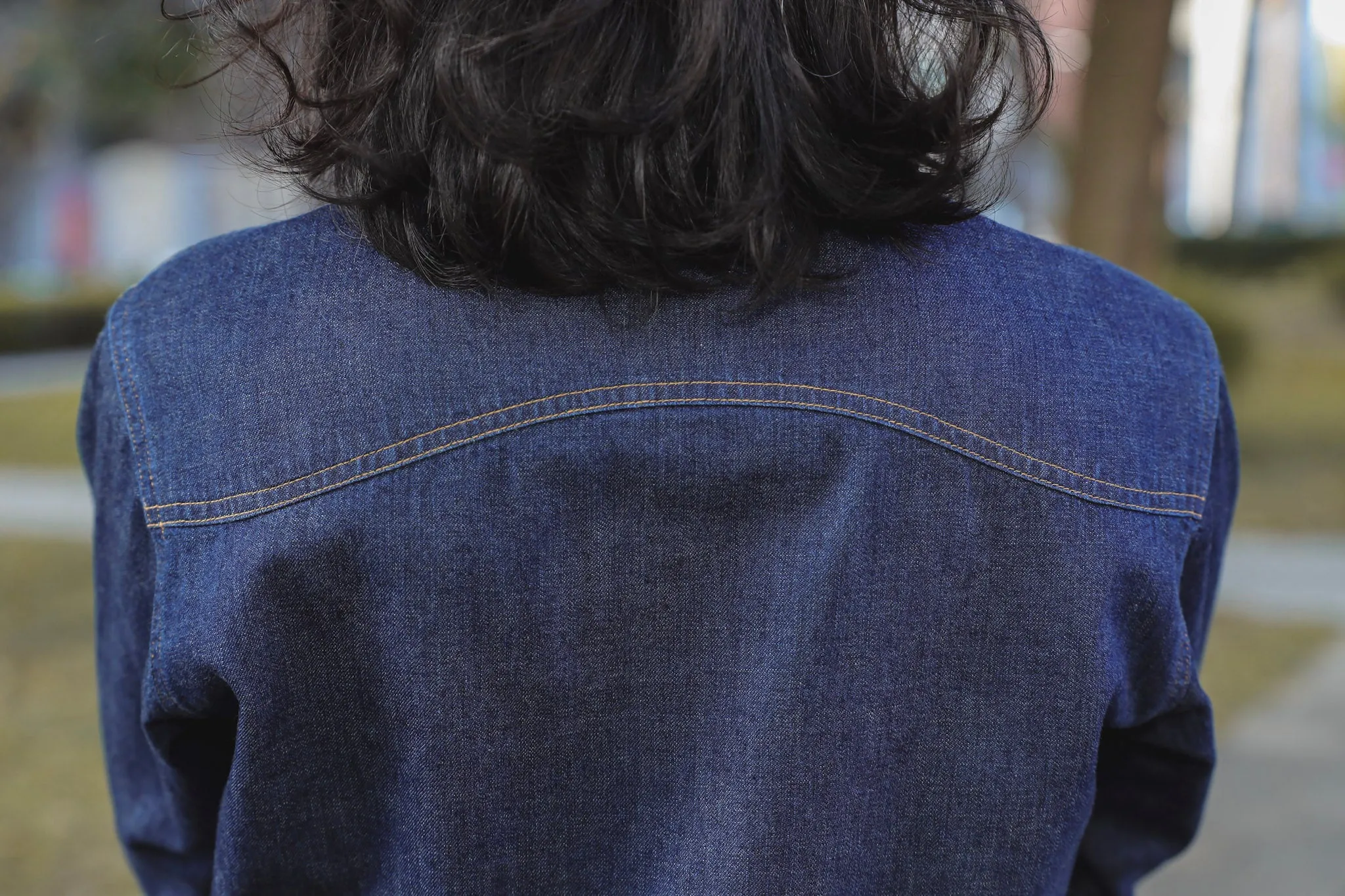 【Benzak Denim Developers】BCS-01 WESTERN SHIRT 8 oz. tinted denim / 經典剪裁 西部襯衫 sold by Blue Beach Denim product image thumbnail 4