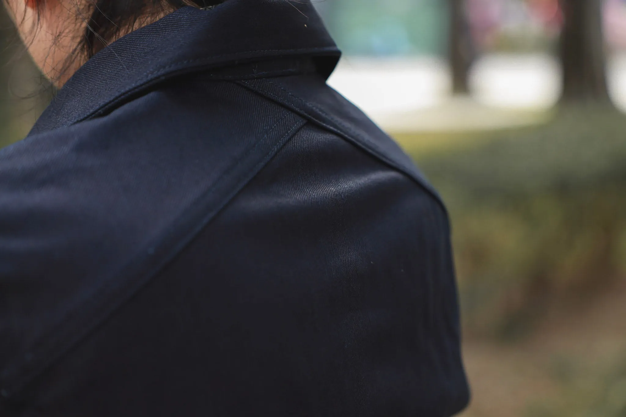 【3sixteen】Type 3s Denim Jacket Shadow Selvedge 雙染旗艦赤耳三代牛仔外套 sold by Blue Beach Denim product image thumbnail 5