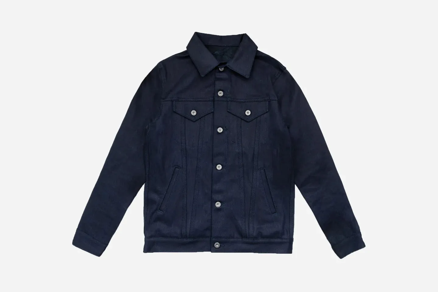 【3sixteen】Type 3s Denim Jacket Shadow Selvedge 雙染旗艦赤耳三代牛仔外套 sold by Blue Beach Denim