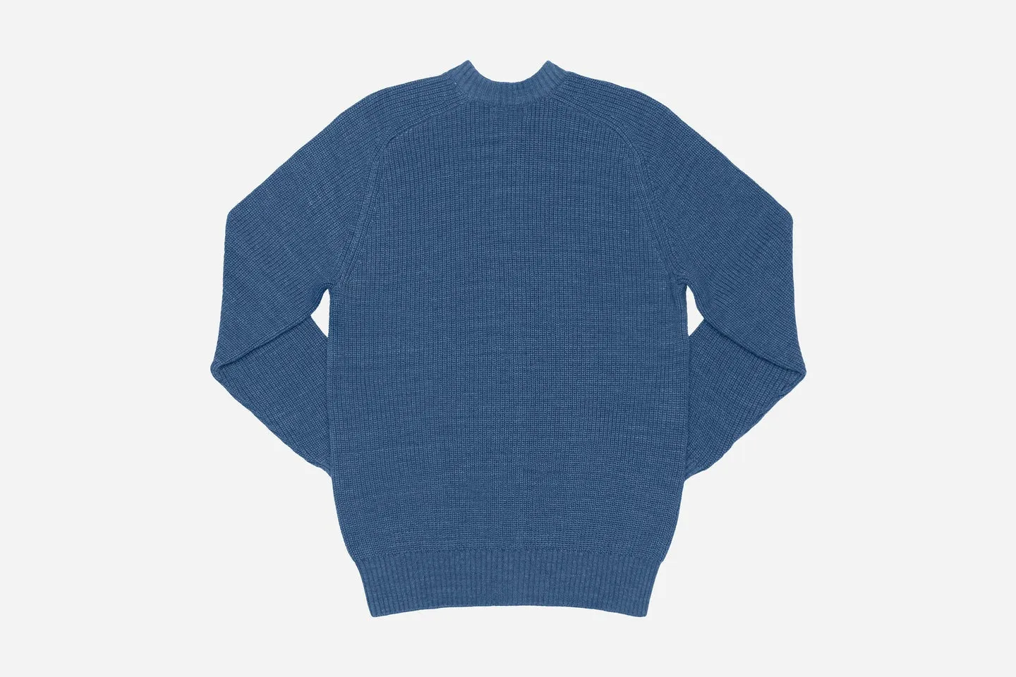 【3sixteen】義大利藍染匹馬棉 開襟毛衣/Crewneck Cardigan Indigo sold by Blue Beach Denim product image thumbnail 4