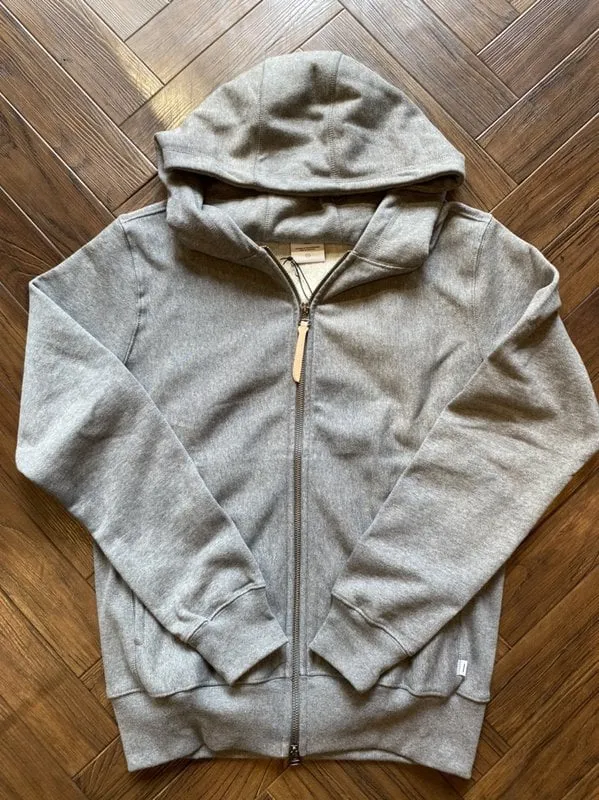 【Dyemond Goods】重磅內刷毛連帽外套 灰色 / 黑色 / 深藍色 / Dyemond Goods Heavyweight fleece zip hoody sold by Blue Beach Denim