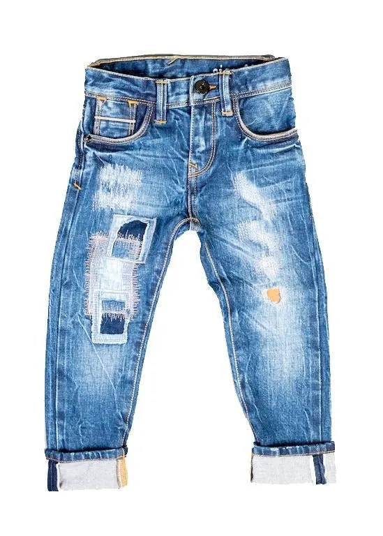 【Denim.Lab荷蘭牛仔實驗室】mini.lab – nash 150 日本頂級布邊童裝 sold by Blue Beach Denim