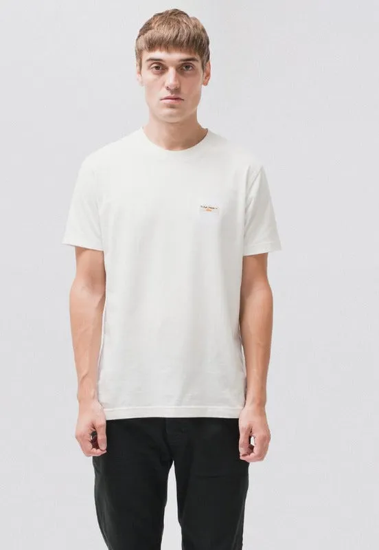 【Nudie Jeans】Daniel Logo Tee 深藍色 sold by Blue Beach Denim