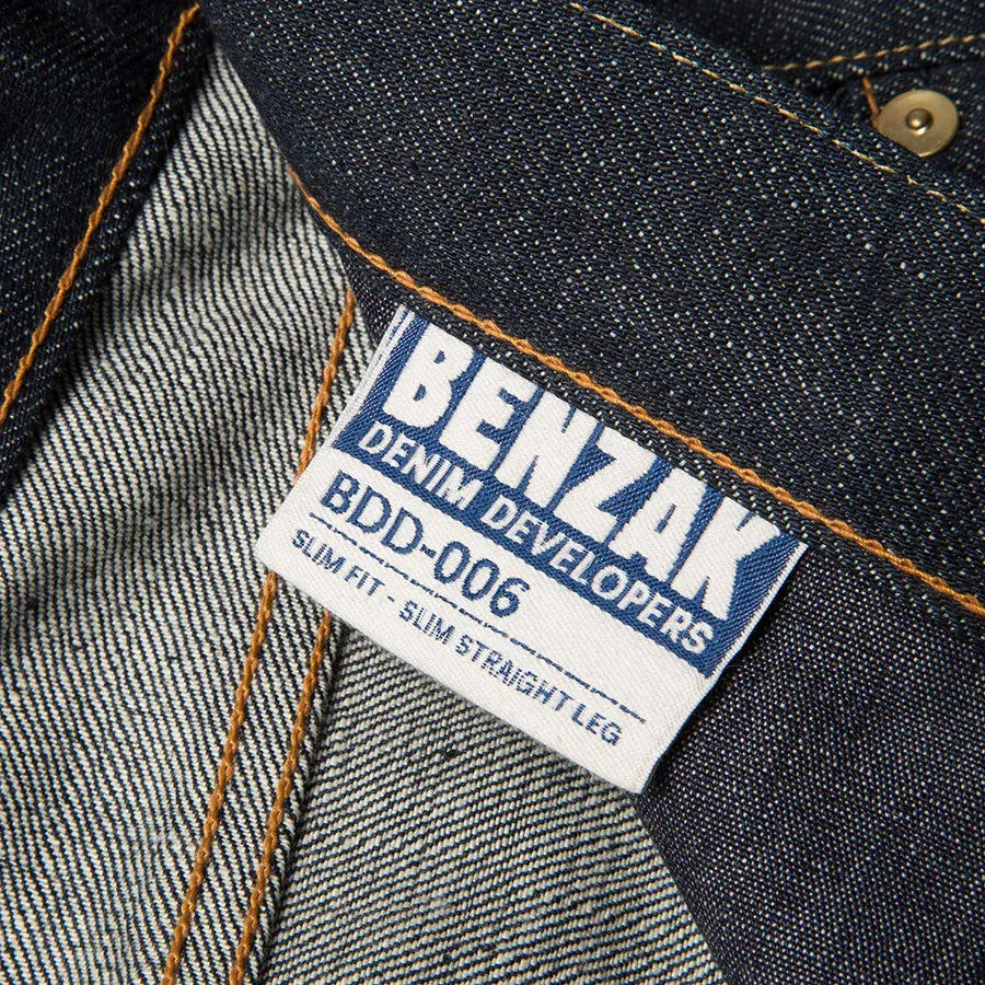 【Benzak Denim Developers】BDD-006 green cast 15 oz. RHT / 綠染丹寧 辛巴威棉 修身小直筒 sold by Blue Beach Denim product image thumbnail 3