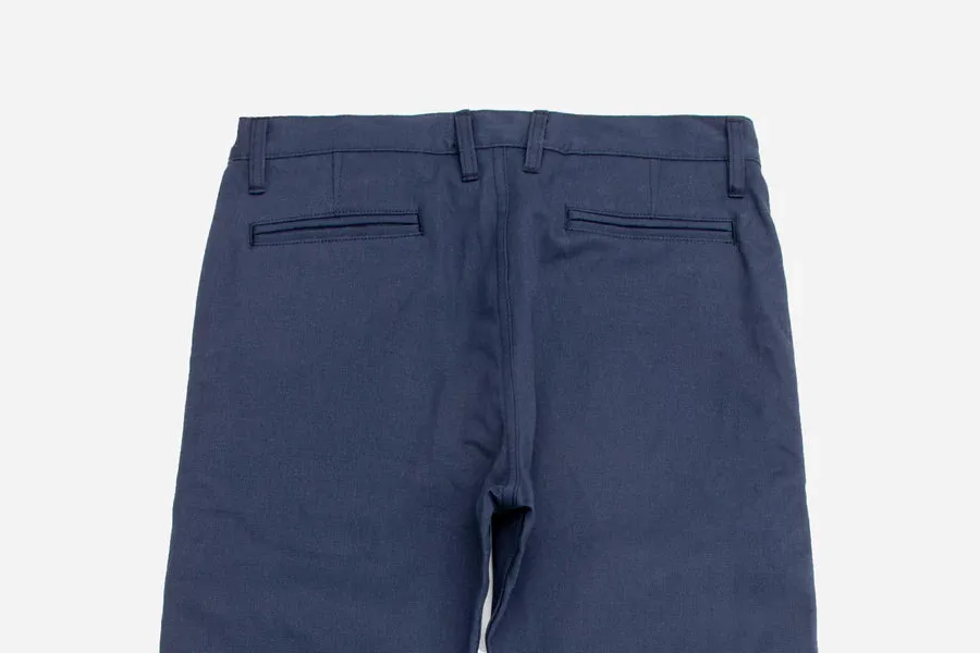 【3sixteen】CH-11x Navy Selvedge Chino 中直筒日本老織機布邊赤耳卡其褲 sold by Blue Beach Denim product image thumbnail 4