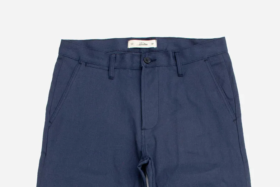 【3sixteen】CH-11x Navy Selvedge Chino 中直筒日本老織機布邊赤耳卡其褲 sold by Blue Beach Denim product image thumbnail 2
