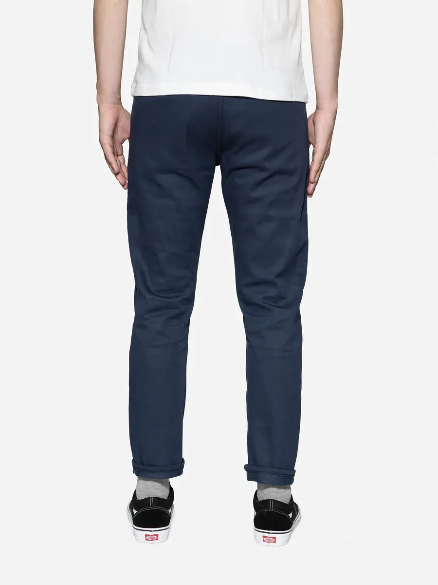 【3sixteen】CH-11x Navy Selvedge Chino 中直筒日本老織機布邊赤耳卡其褲 sold by Blue Beach Denim product image thumbnail 5