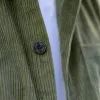 【3sixteen】 Shop Jacket Wide Wale Cord / 燈芯絨工裝外套 綠色 sold by Blue Beach Denim