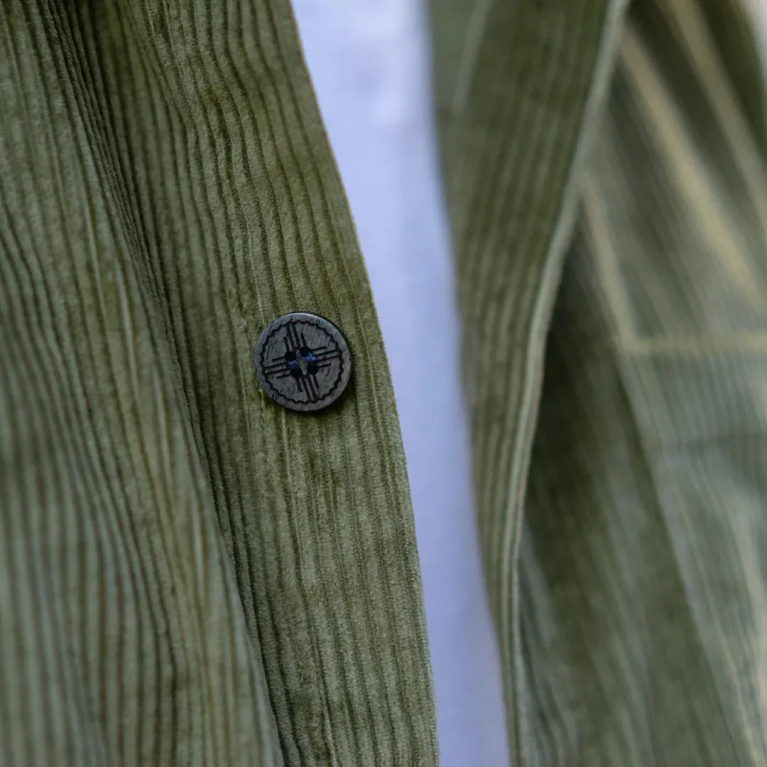 【3sixteen】 Shop Jacket Wide Wale Cord / 燈芯絨工裝外套 綠色 sold by Blue Beach Denim product image thumbnail 3