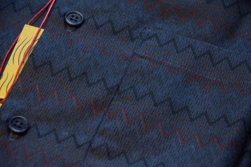 【Naked and Famous】Easy Shirt -Zigzag / 之字特殊布紋襯衫 sold by Blue Beach Denim product image thumbnail 3