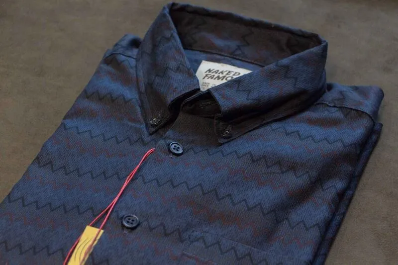 【Naked and Famous】Easy Shirt -Zigzag / 之字特殊布紋襯衫 sold by Blue Beach Denim product image thumbnail 5