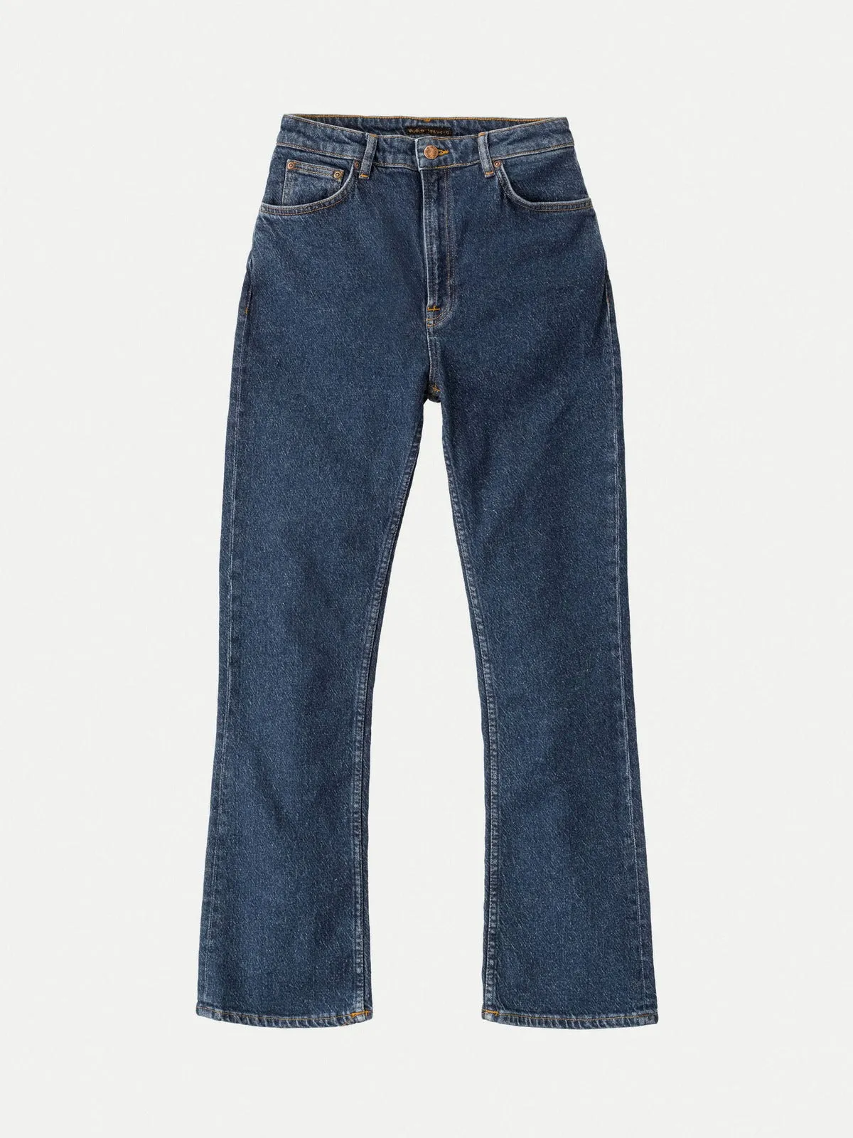 【Nudie Jeans】Rowdy Ruth Blue Angel 女版高腰微喇叭褲 sold by Blue Beach Denim