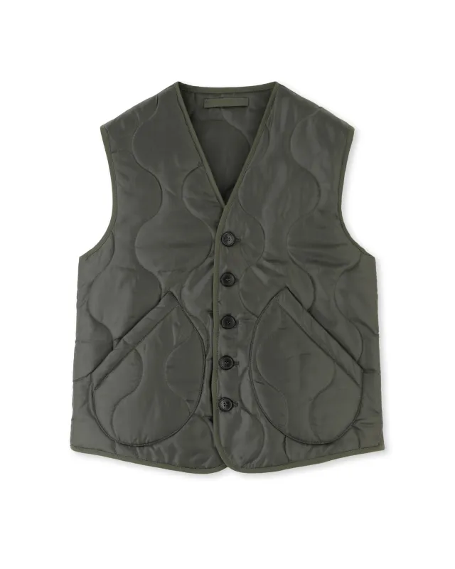 【Fortela】SQUID FT011 GILET 義製軍風衍縫背心 sold by Blue Beach Denim