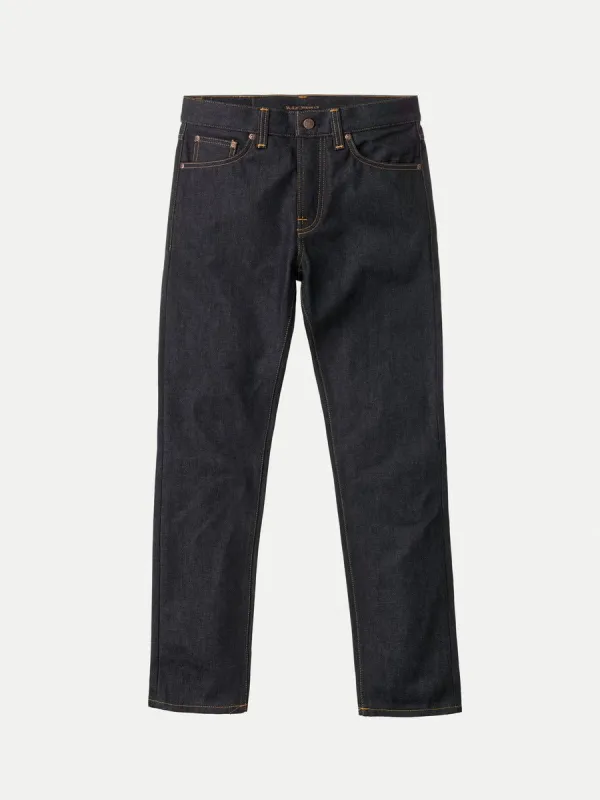 【Nudie Jeans】Steady Eddie II Dry Platino / 13oz / 高腰修身錐形 sold by Blue Beach Denim