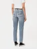 【Nudie Jeans】Breezy Britt Blue Desert / 女版高腰寬錐形褲 sold by Blue Beach Denim