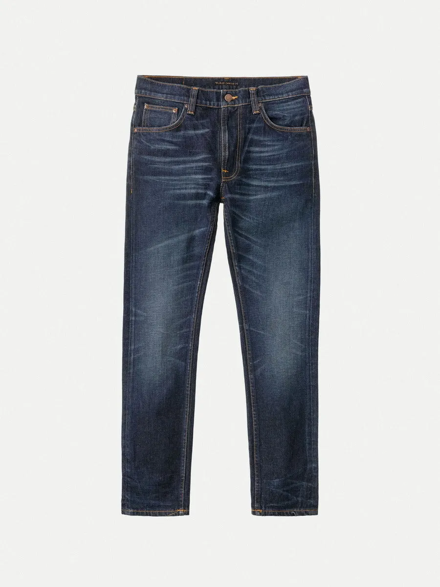 【Nudie Jeans】Lean Dean Blue Thunder/13oz/合身上寬下窄 sold by Blue Beach Denim