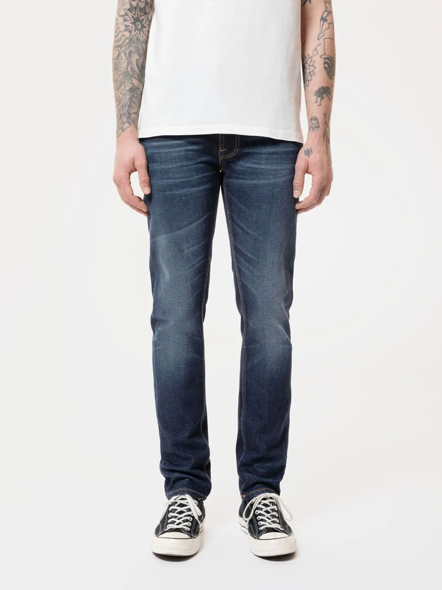 【Nudie Jeans】Lean Dean Blue Thunder/13oz/合身上寬下窄 sold by Blue Beach Denim product image thumbnail 2
