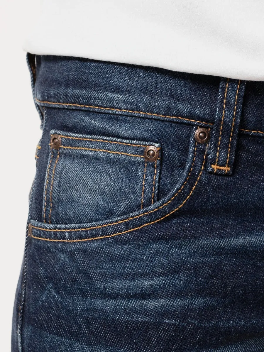 【Nudie Jeans】Lean Dean Blue Thunder/13oz/合身上寬下窄 sold by Blue Beach Denim product image thumbnail 3