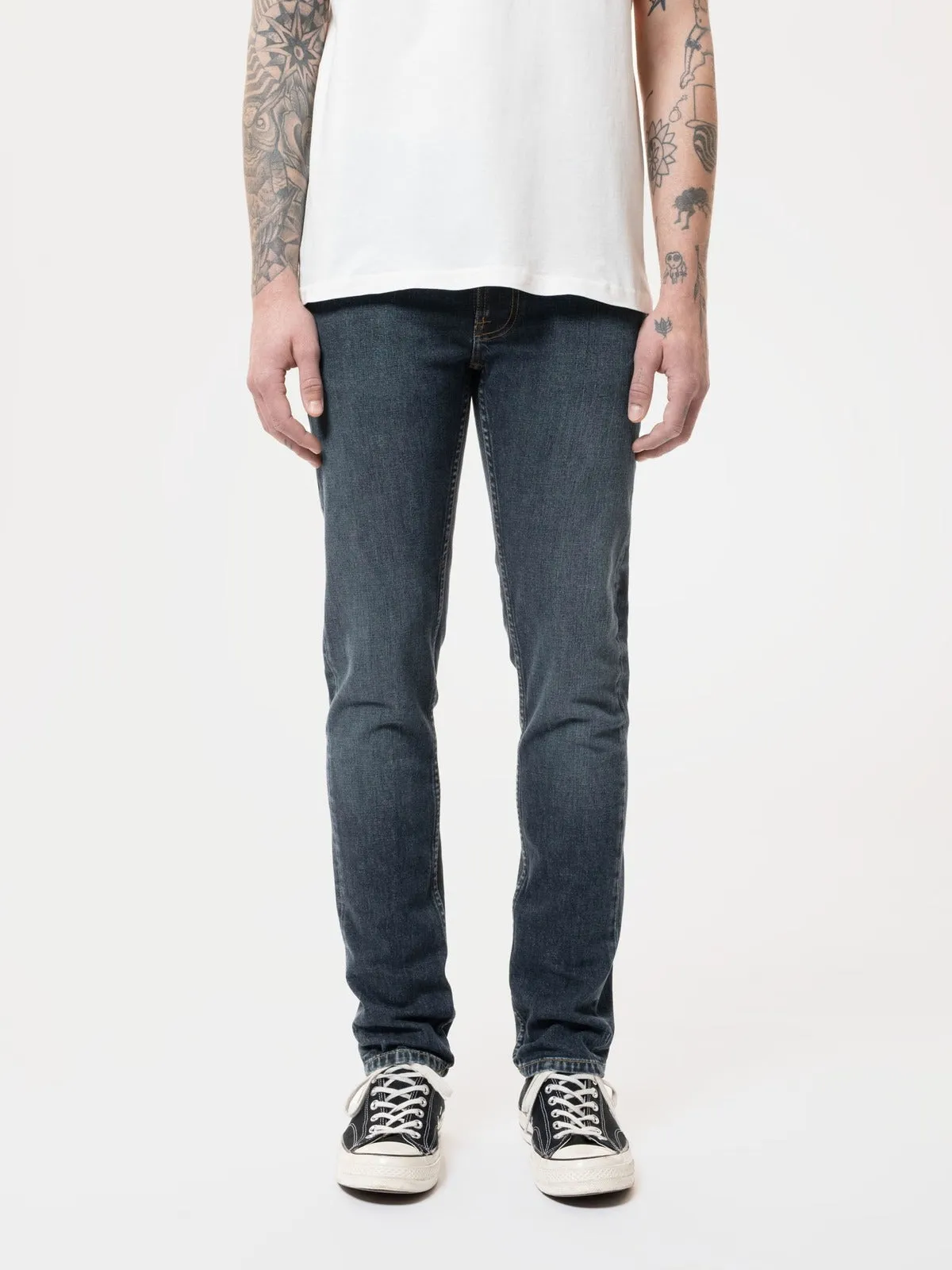 【Nudie Jeans】Lean Dean Blue Rock/12.5oz/合身上寬下窄 sold by Blue Beach Denim product image thumbnail 2