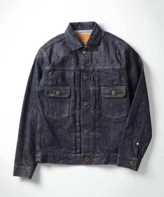 【Japan Blue Jeans】象牙海岸布邊 二代牛仔外套 16.5oz ORIGINAL CÔTE D'IVOIRE SELVEDGE DENIM JACKET sold by Blue Beach Denim