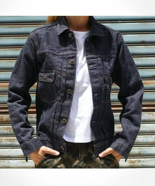 【Japan Blue Jeans】象牙海岸布邊 二代牛仔外套 16.5oz ORIGINAL CÔTE D'IVOIRE SELVEDGE DENIM JACKET sold by Blue Beach Denim product image thumbnail 2