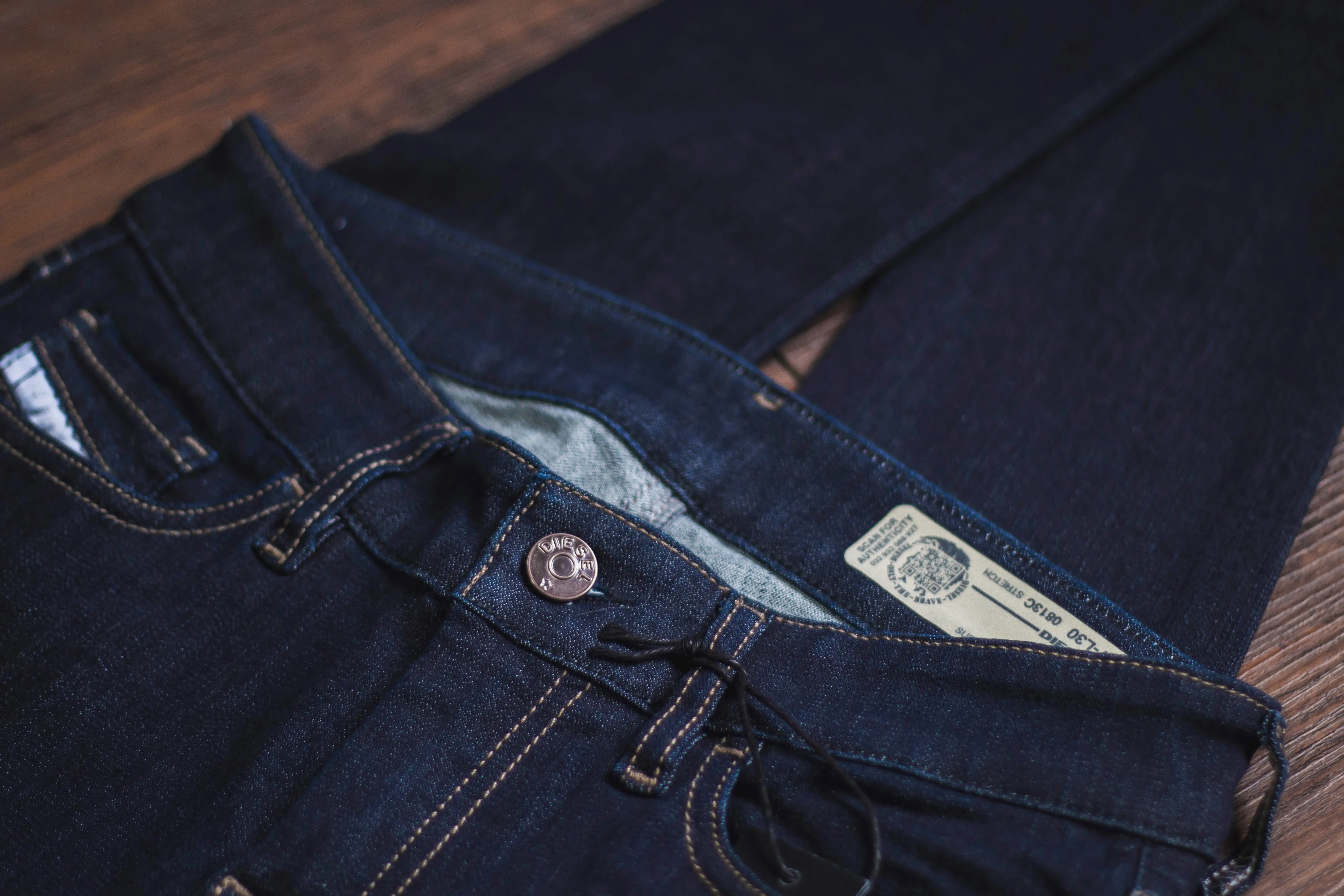 【DIESEL】SLANDY 0813C / 女版 深藍 原色 貼身窄版 sold by Blue Beach Denim product image thumbnail 3