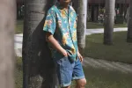 【Nudie Jeans】Josh Shorts 90s Stone Denim 12.75oz／有機回收再生棉 復古石洗短褲 sold by Blue Beach Denim