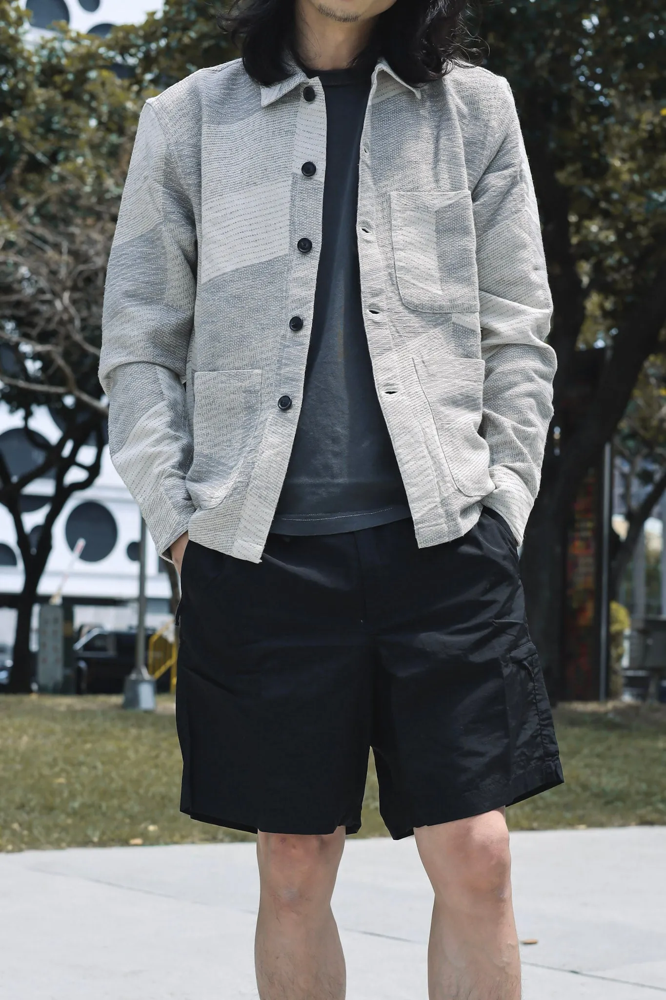 【3sixteen】Trail Shorts Black Nylon / 戶外透氣尼龍短褲 sold by Blue Beach Denim product image thumbnail 2