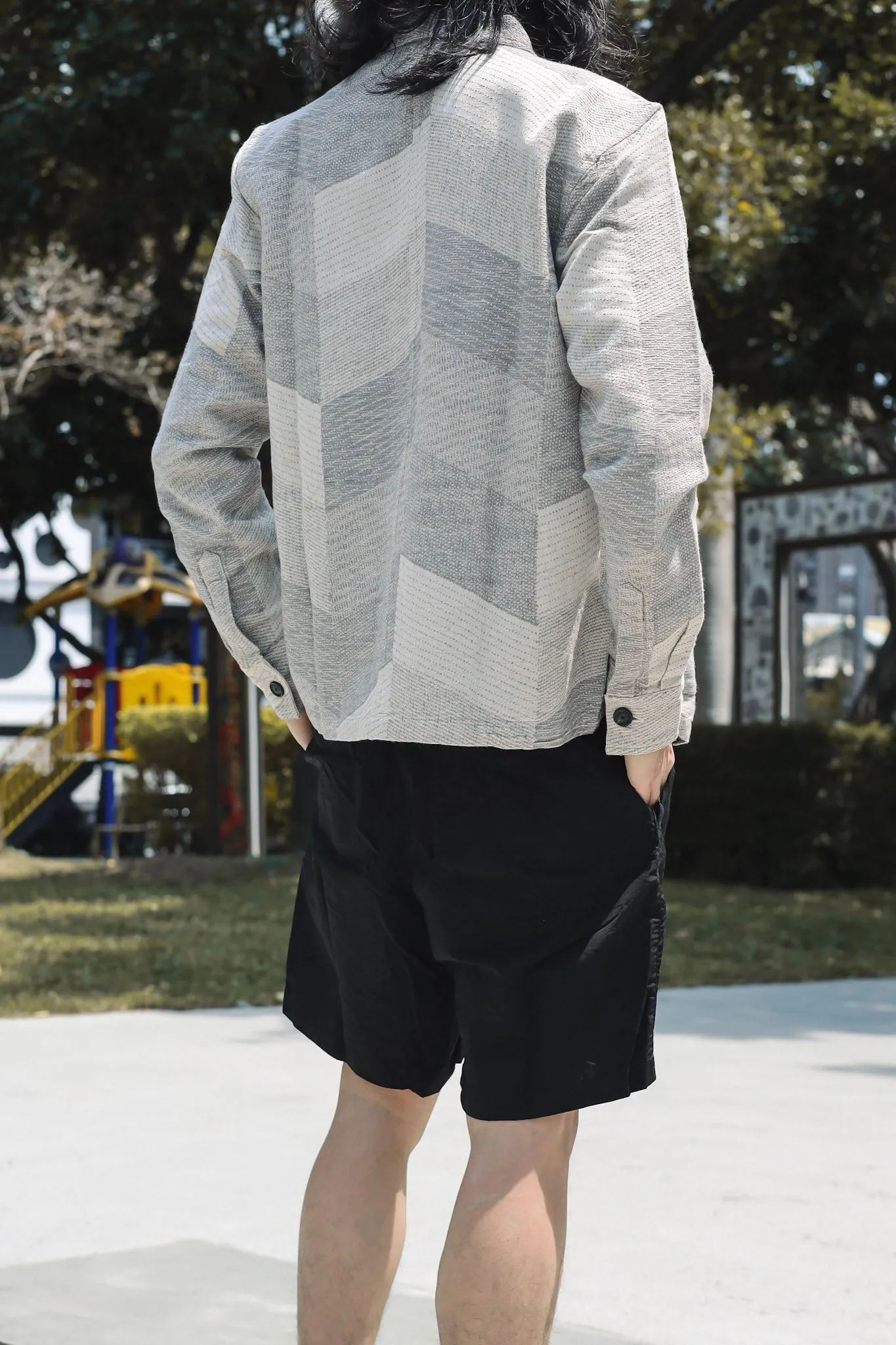 【3sixteen】Trail Shorts Black Nylon / 戶外透氣尼龍短褲 sold by Blue Beach Denim product image thumbnail 3