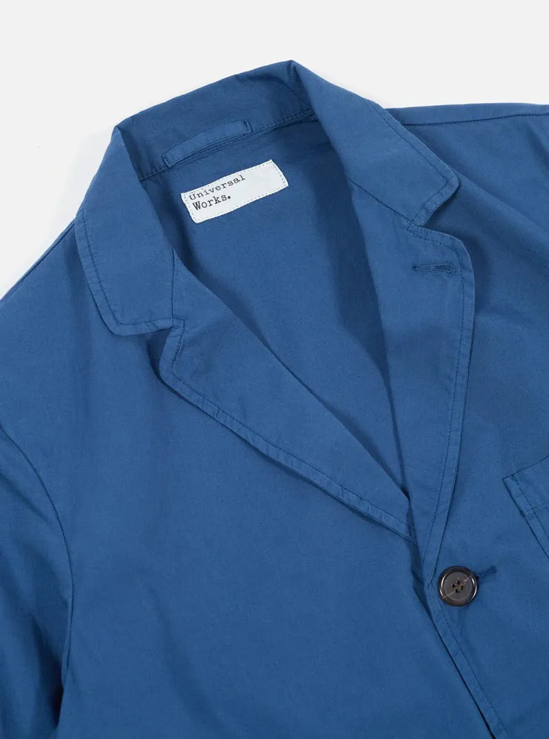 【Universal Works】Three Button Jacket In Indigo Summer Fine Canvas/三鈕扣藍染帆布薄外套 sold by Blue Beach Denim product image thumbnail 5