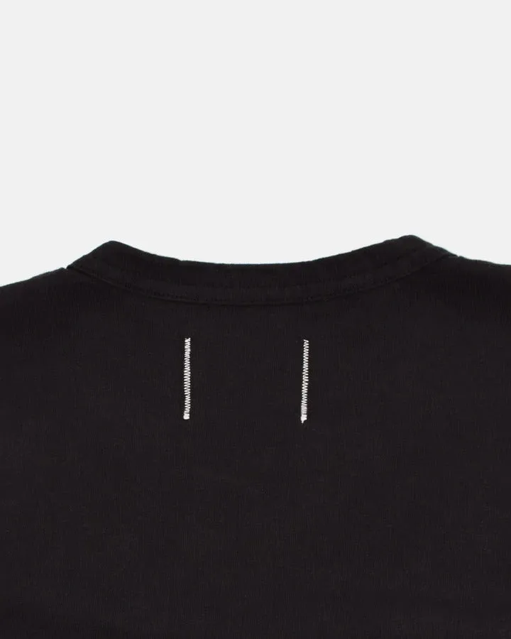 【Dehen 1920】HDOST Tee 老織機純棉黑色文字短T sold by Blue Beach Denim product image thumbnail 5