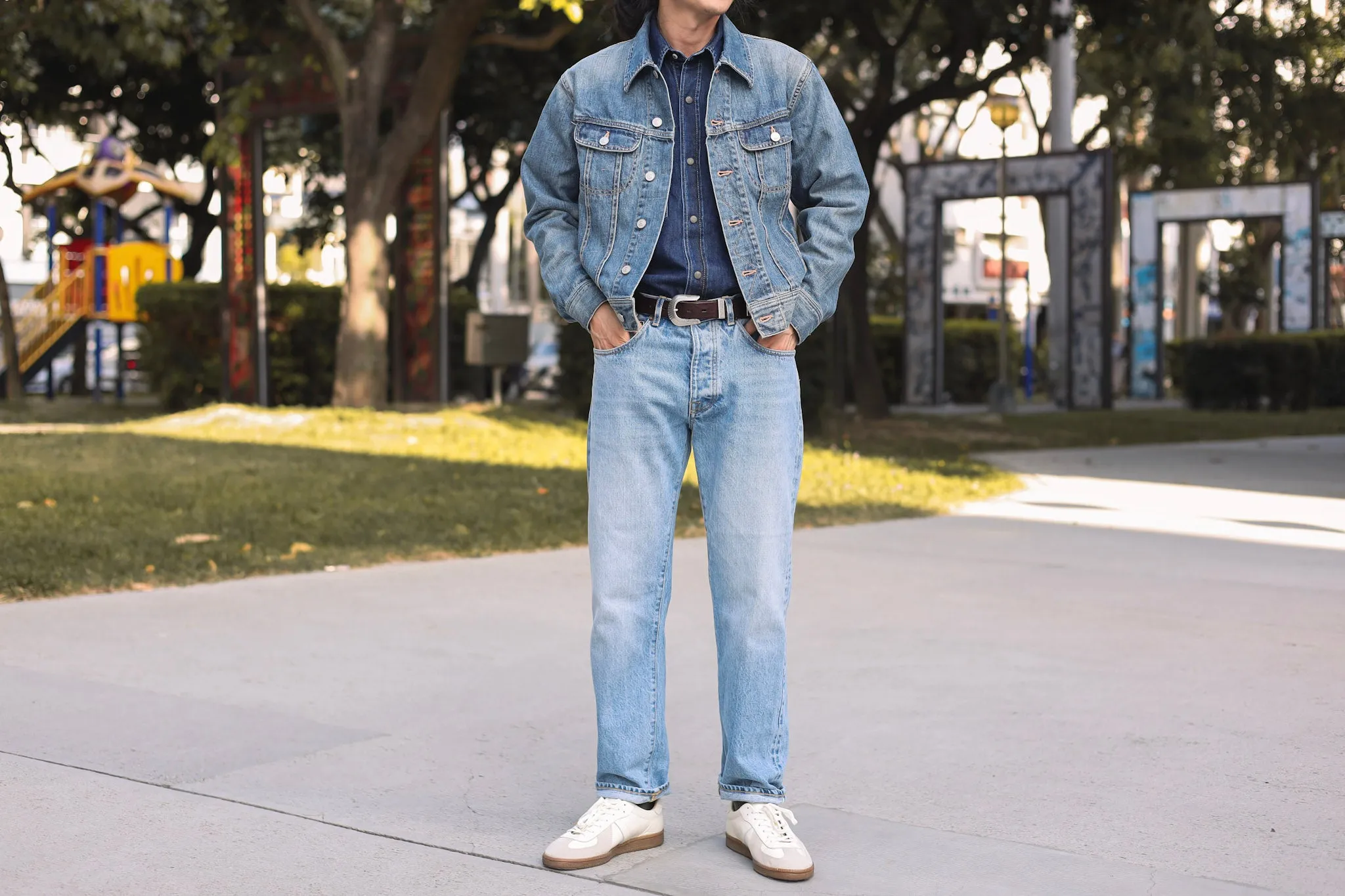 【Shangri-La Heritage】“Rodeo” Western Belt / 全粒面深咖啡茶芯牛皮牛仔競技西部皮帶 sold by Blue Beach Denim product image thumbnail 4