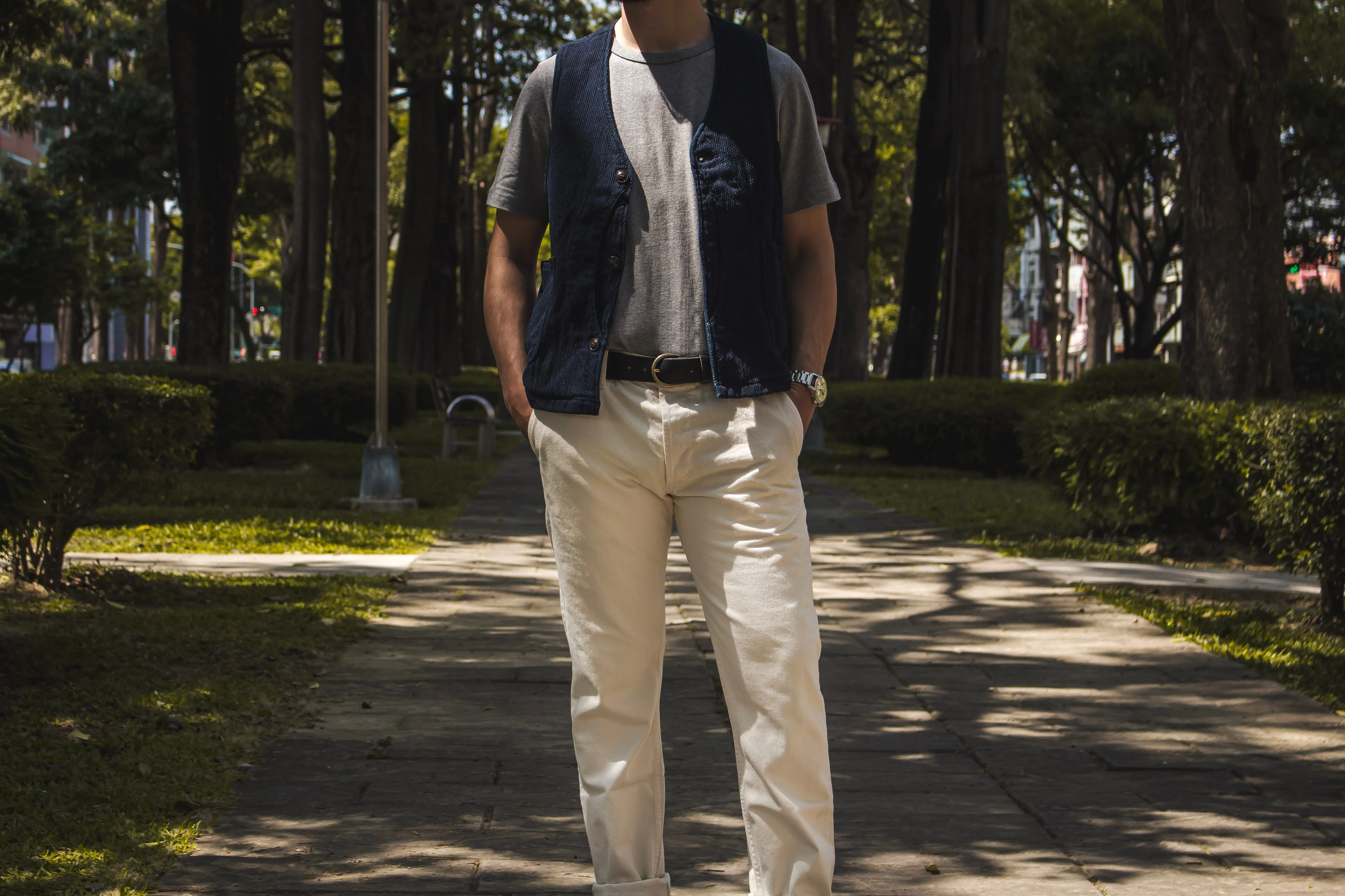 【Shangri-La Heritage】“Mustang” Western Belt / 3色 / 全粒面牛皮西部皮帶 sold by Blue Beach Denim product image thumbnail 3